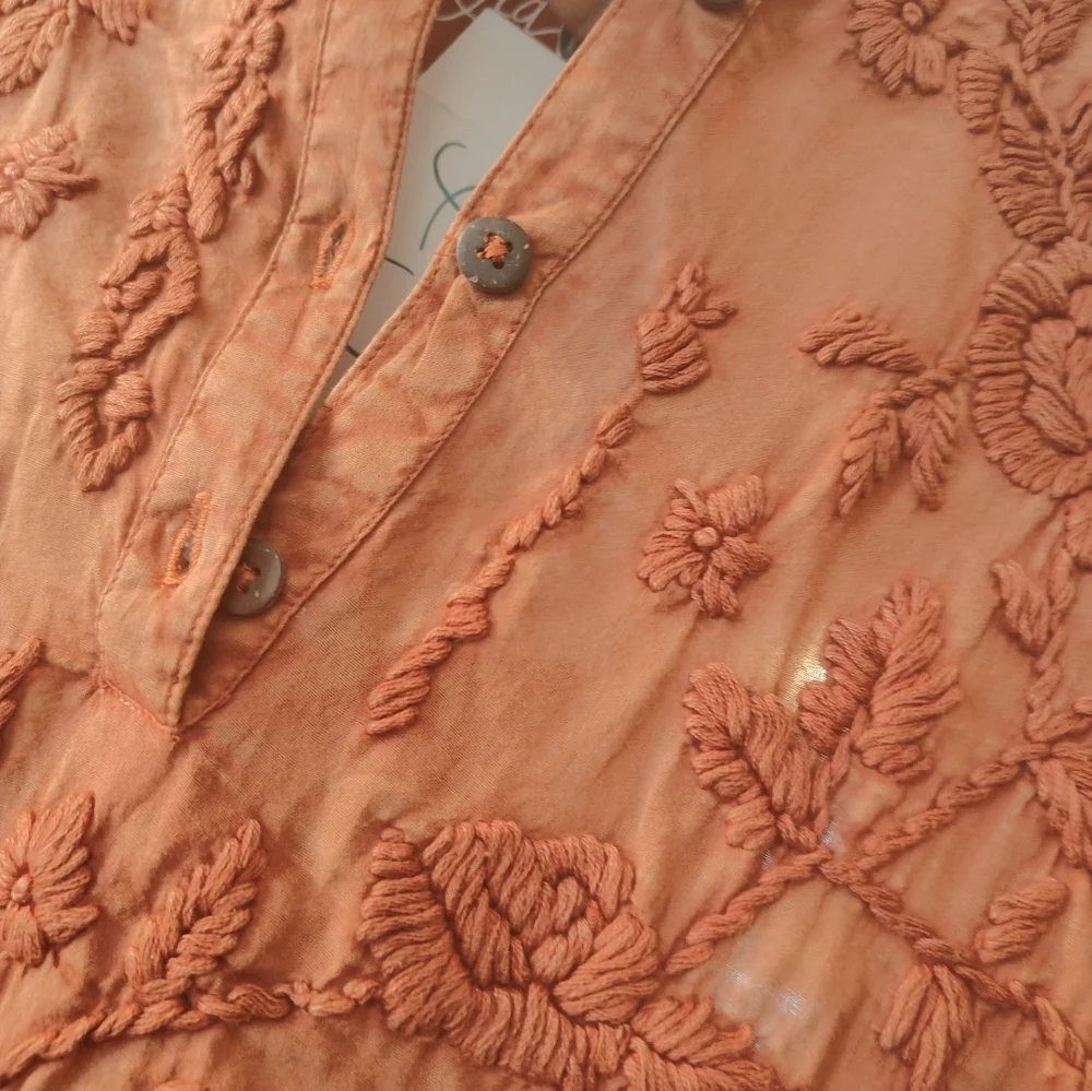 SOLD ..Burnt orange top nwt - Picture 4 of 8